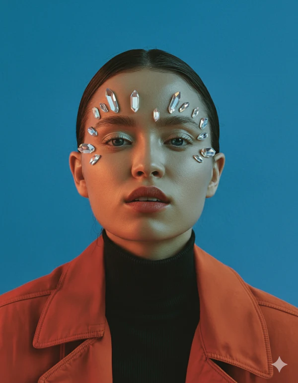 Futuristic Makeup Portrait