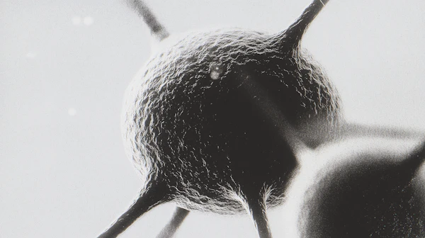 3D Rendered Microorganism