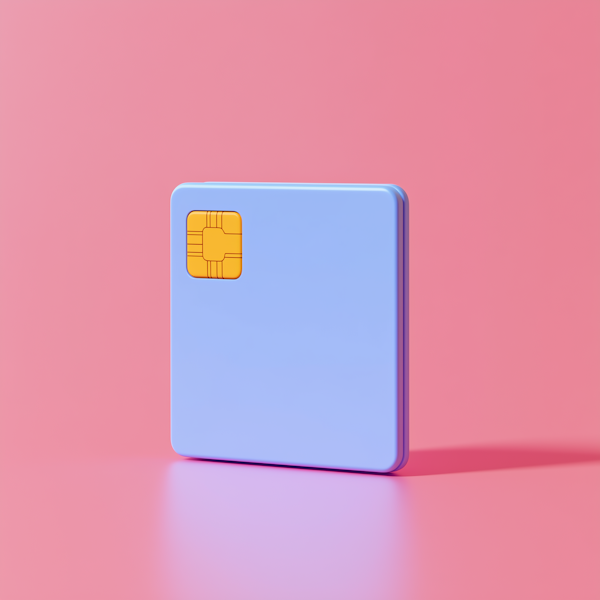 Minimalist SIM Card Design