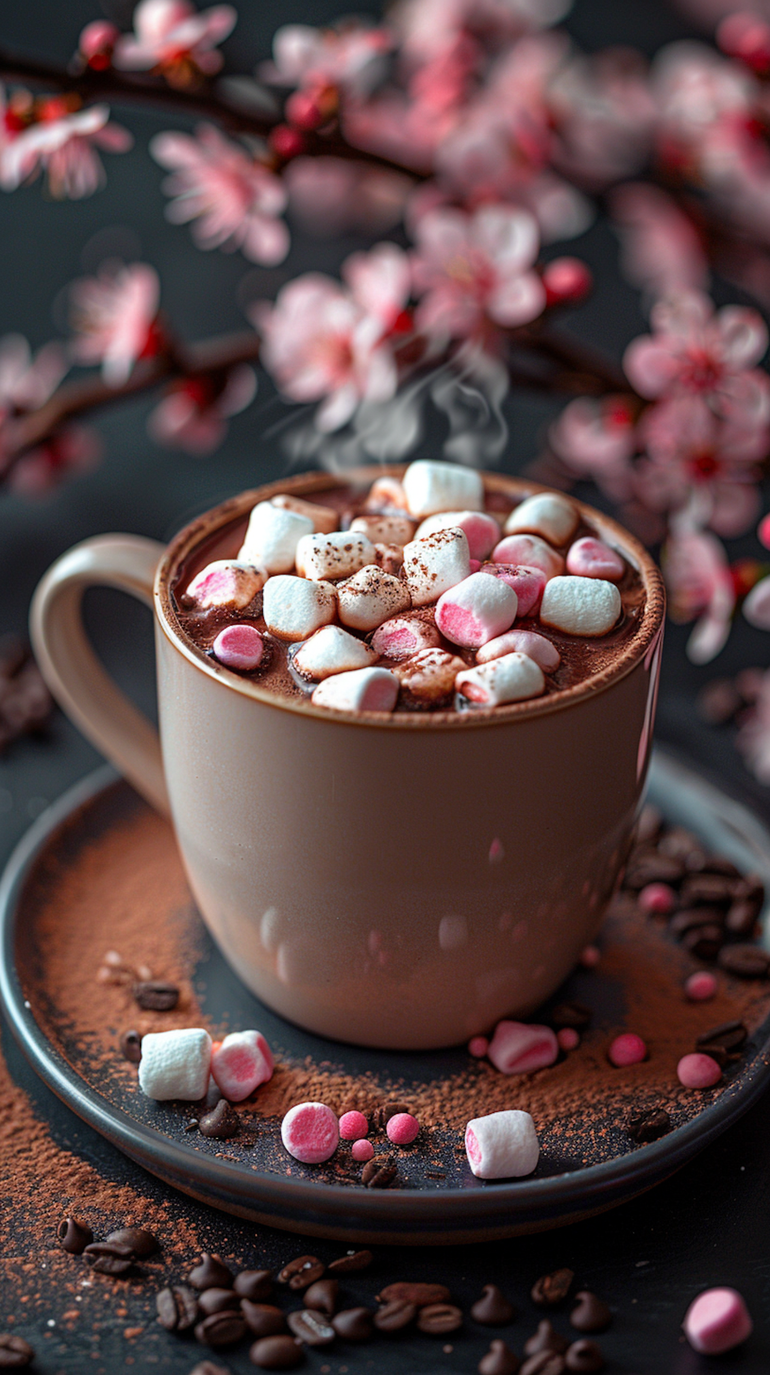 Cozy Hot Chocolate with Marshmallows