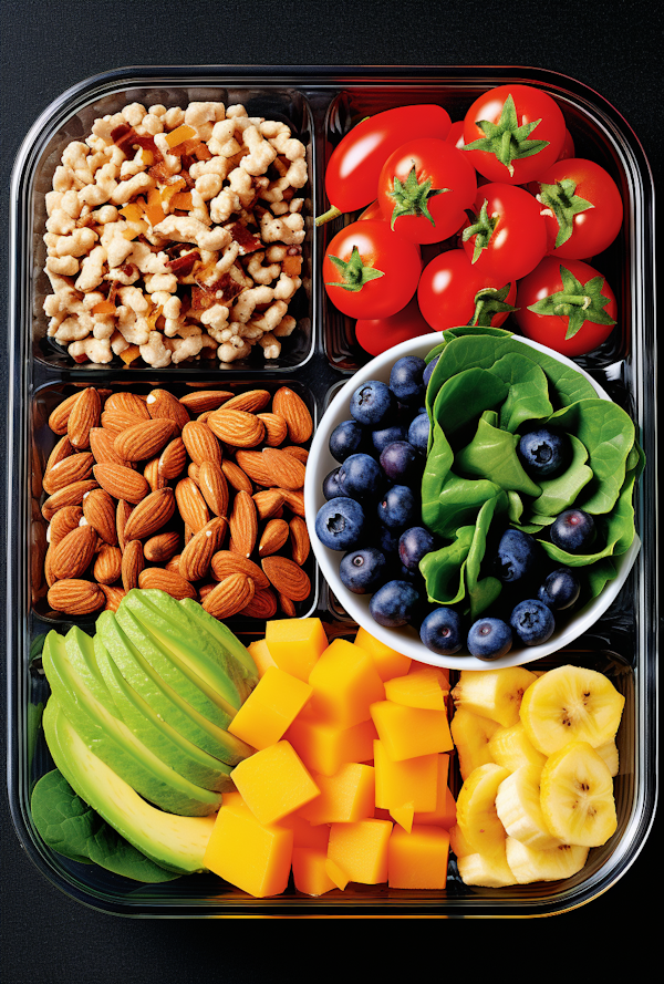 Healthy Rainbow Bento Box