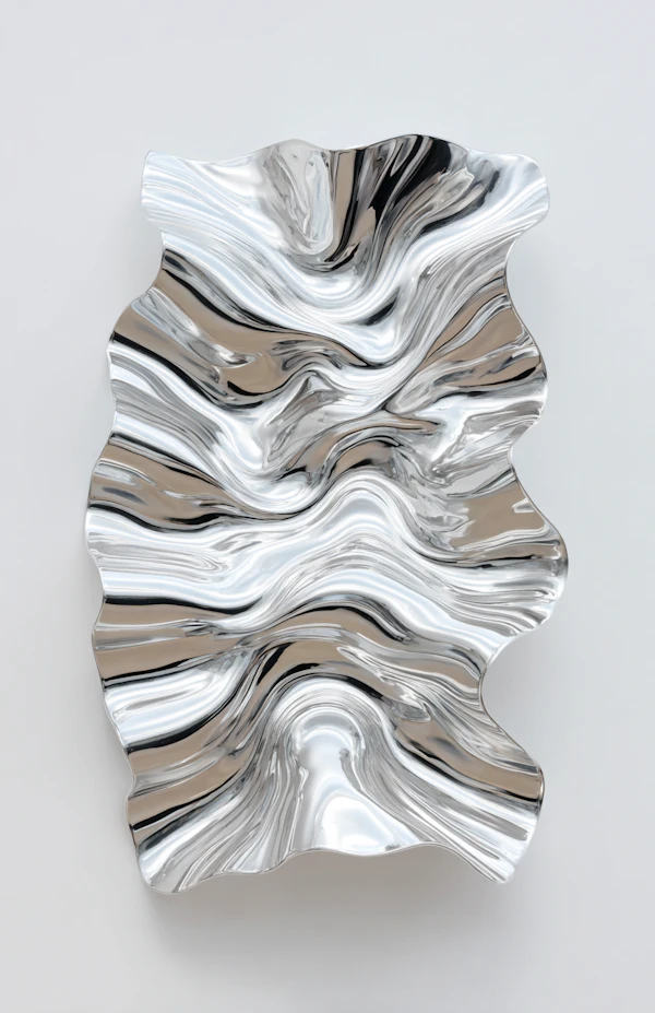 Reflective Abstract Sculpture