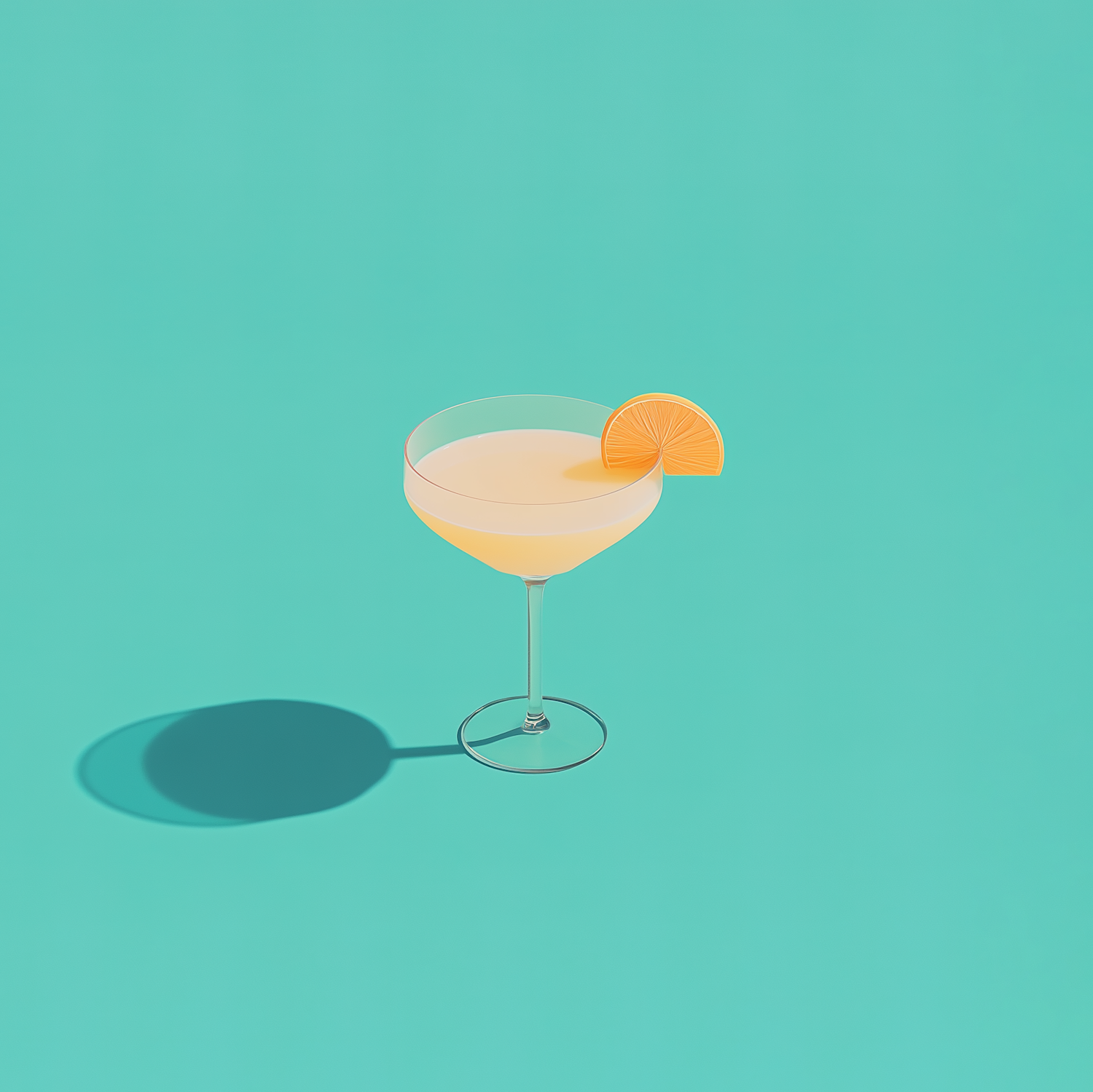 Minimalist Cocktail Presentation