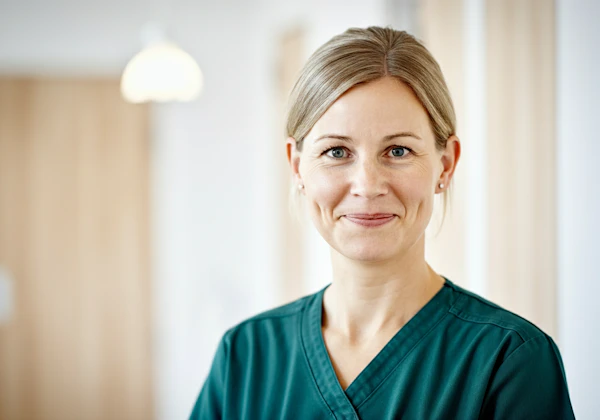 Smiling Healthcare Worker