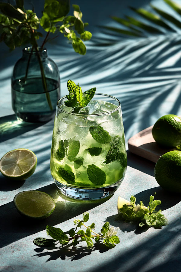 Refreshing Mojito Scene
