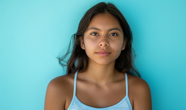 Serene Woman Portrait