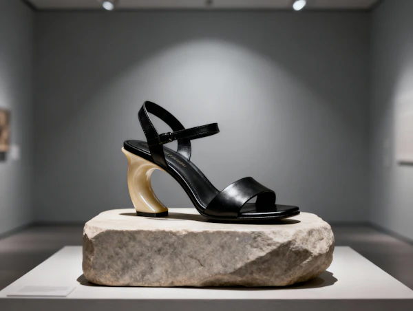 Sculptural Heel Display
