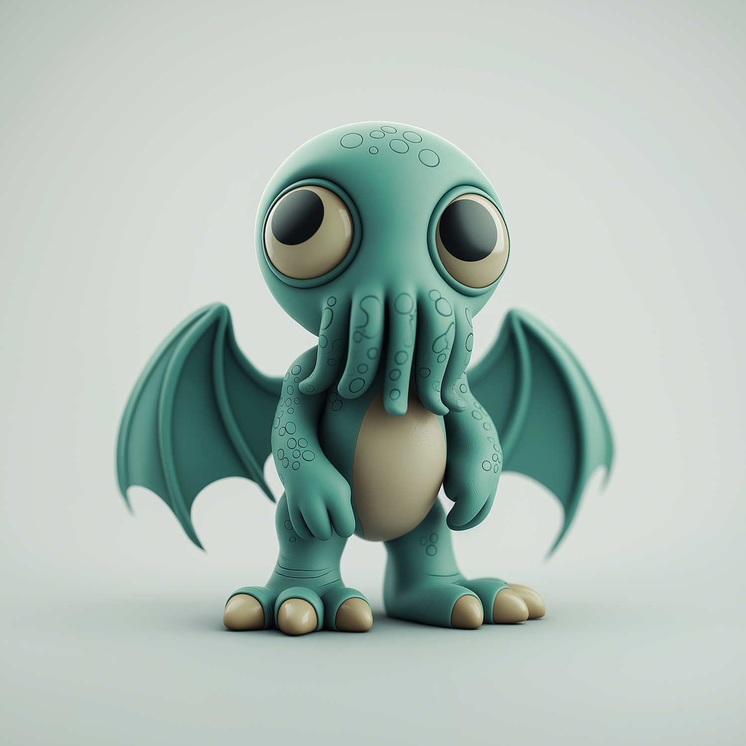 Cute Cartoon Cthulhu