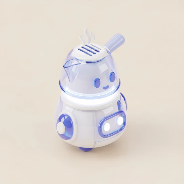 Cheerful Robot Design