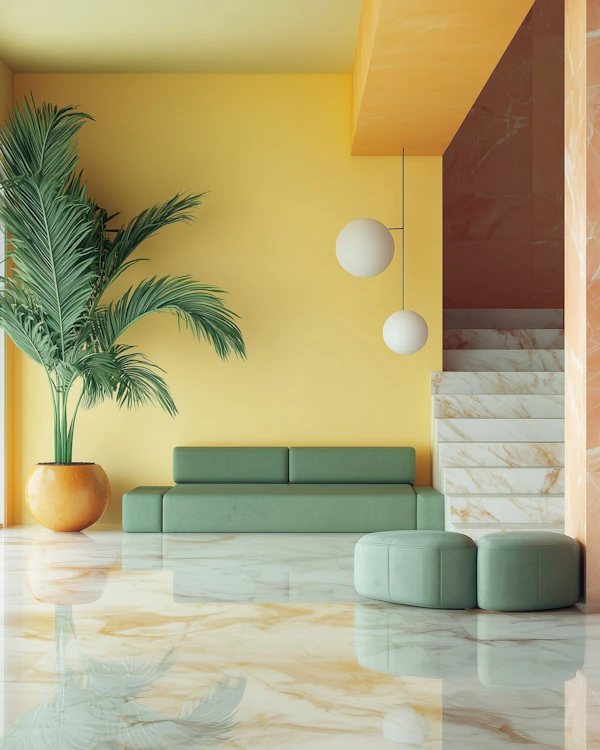Modern Vibrant Interior