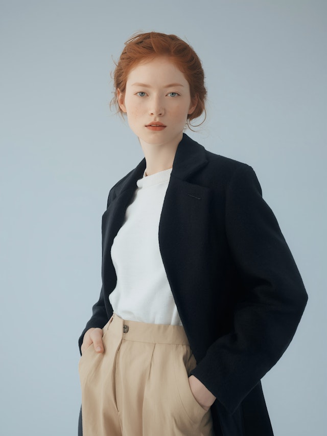 Portrait of Red-Haired Woman