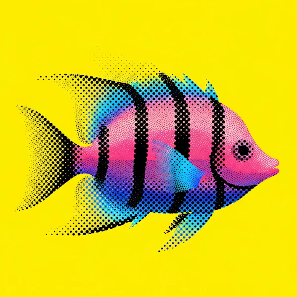 Pop Art Tropical Fish