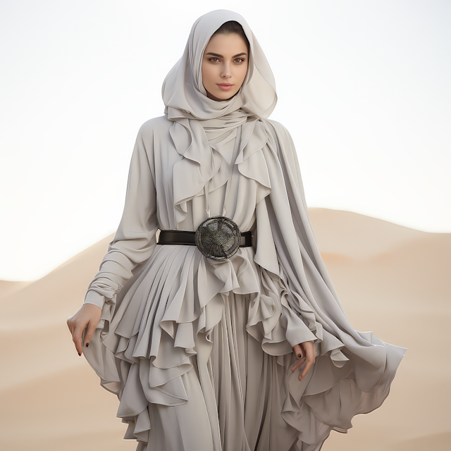 Serene Desert Fashion