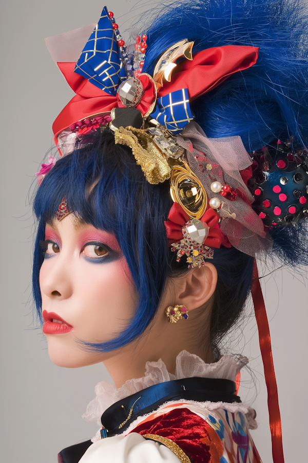 Elaborate Fantasy Costume Portrait