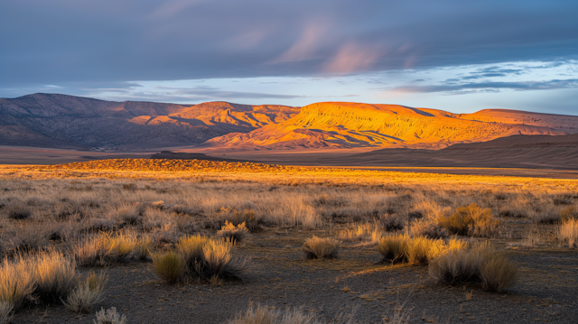 Desert Sunset Glow