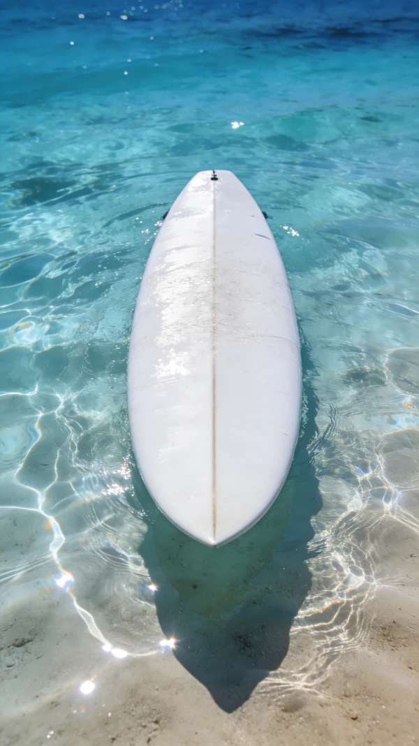 Surfboard on Beach