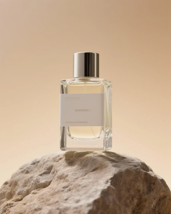 Elegant Perfume Display