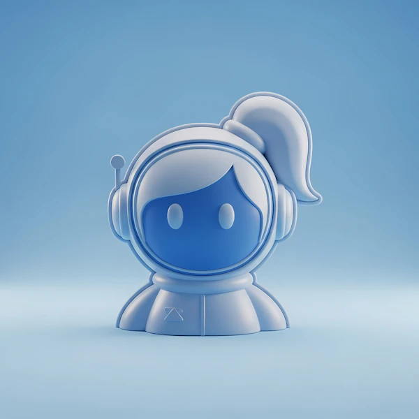 Cartoon Astronaut Art