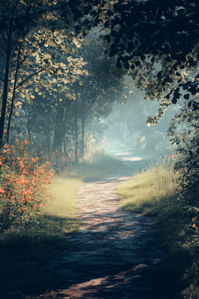 Serene Forest Path