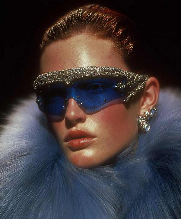 Futuristic Glam Portrait