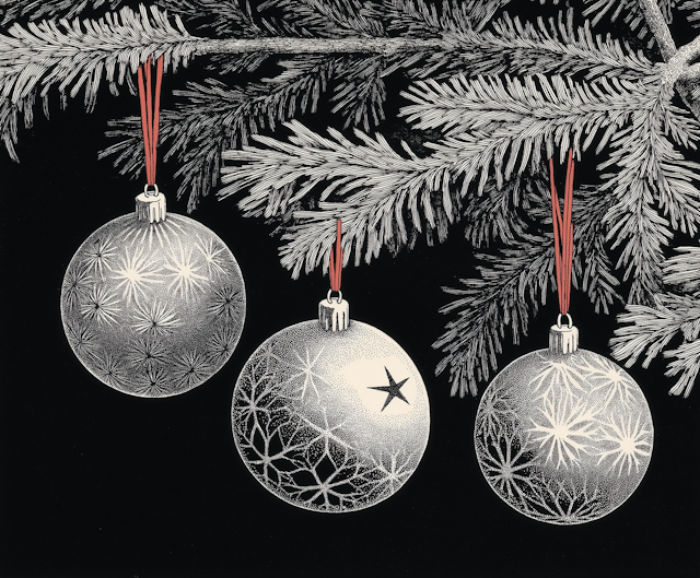 Intricate Christmas Ornaments