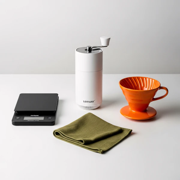Coffee Brewing Setup