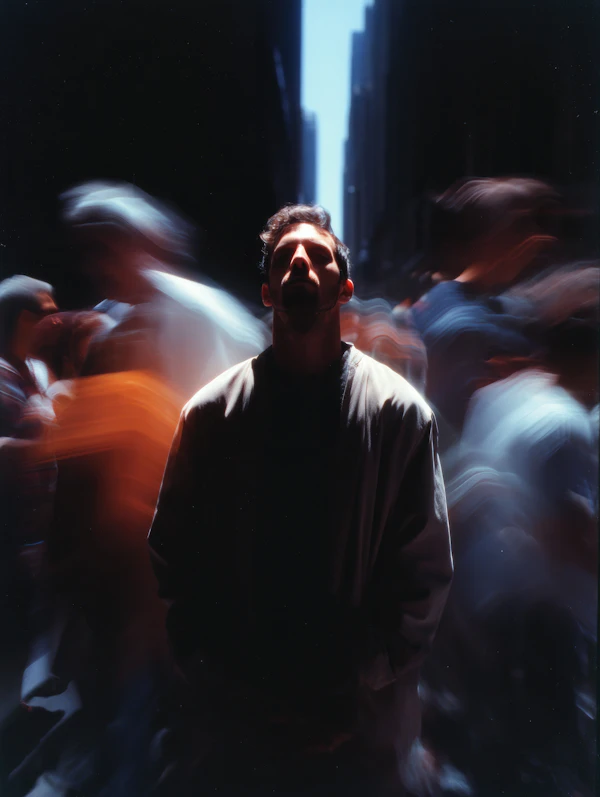 Man in Urban Chaos