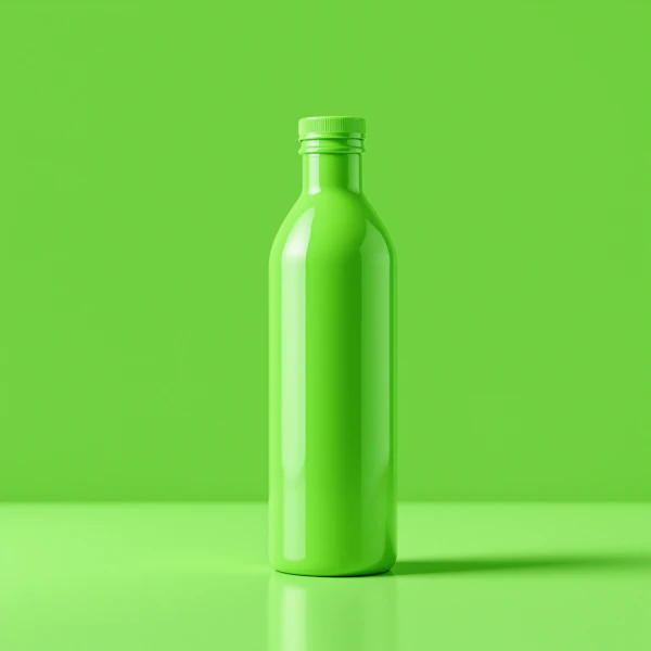 Green Bottle Display