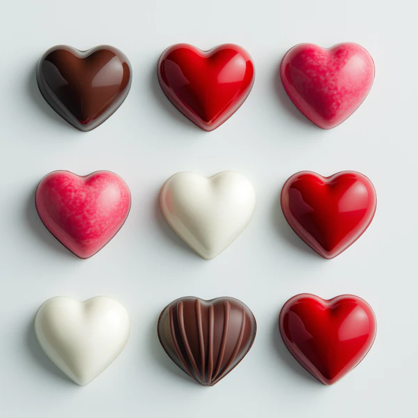 Heart-Shaped Chocolates