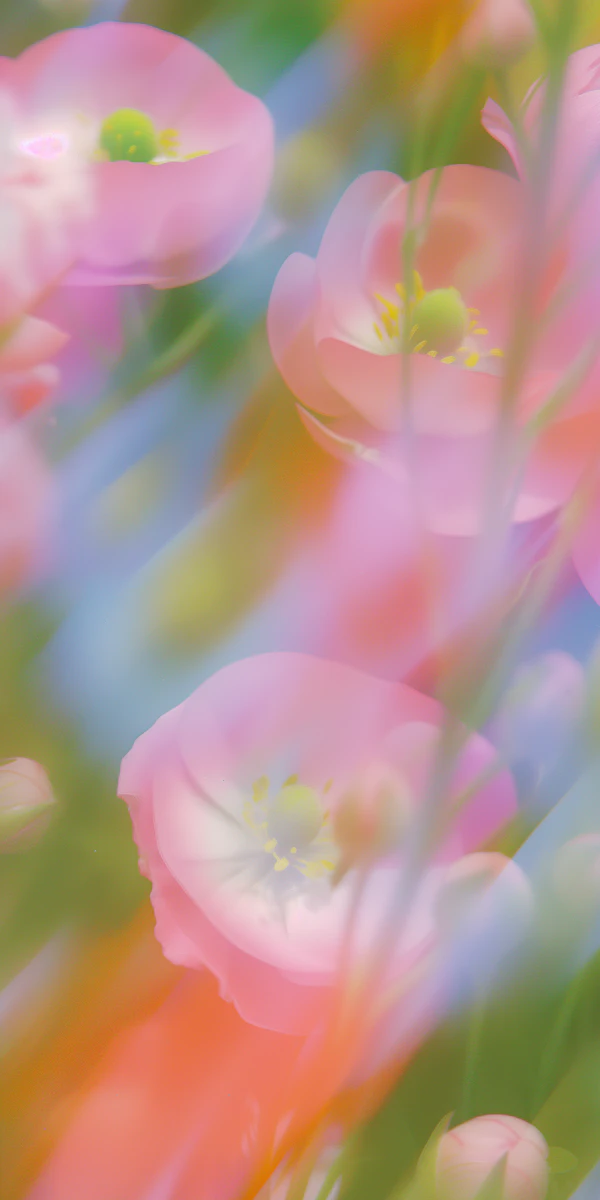 Dreamy Pink Poppies