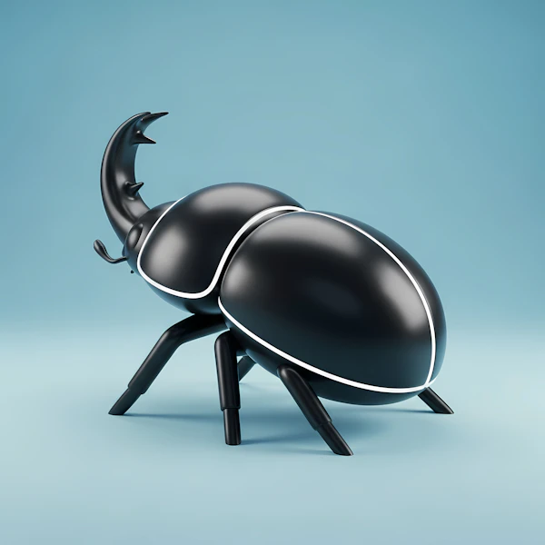 Stylized Beetle Render