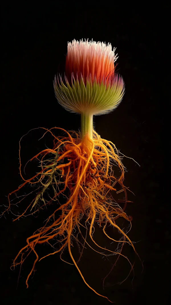Vivid Flower Roots