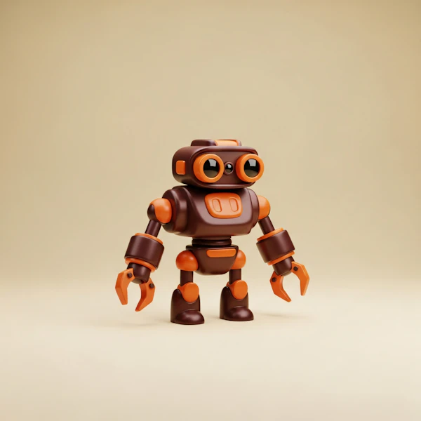 Retro Robot Design