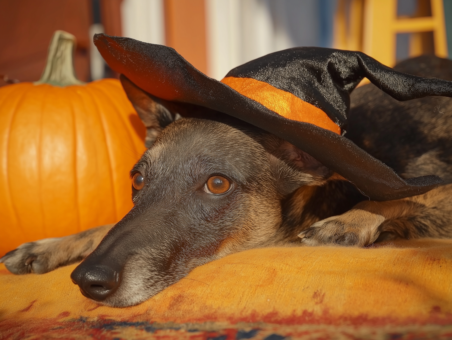 Dog in Halloween Costume