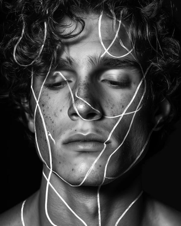 Monochrome Portrait Art