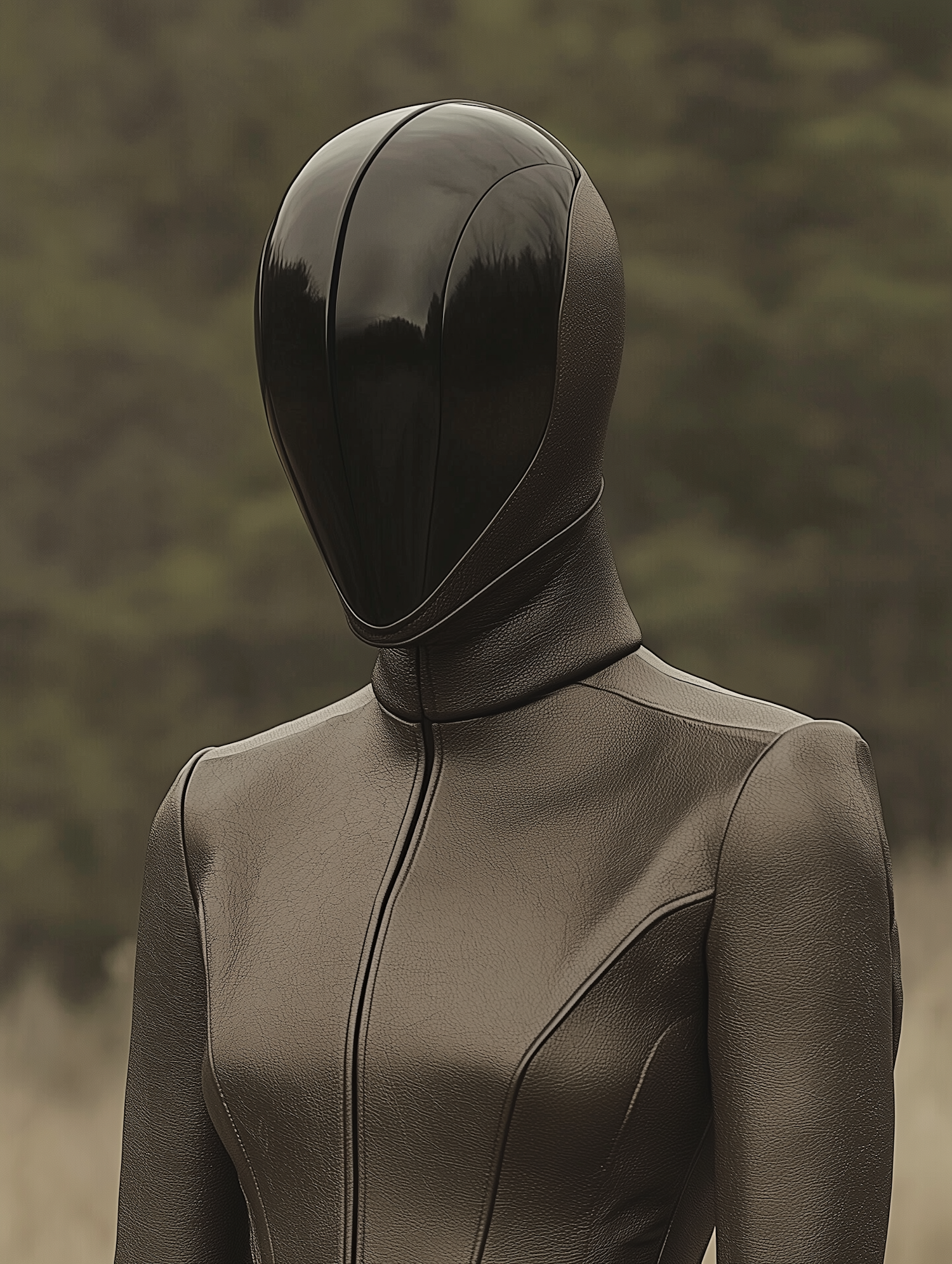 Futuristic Humanoid Figure