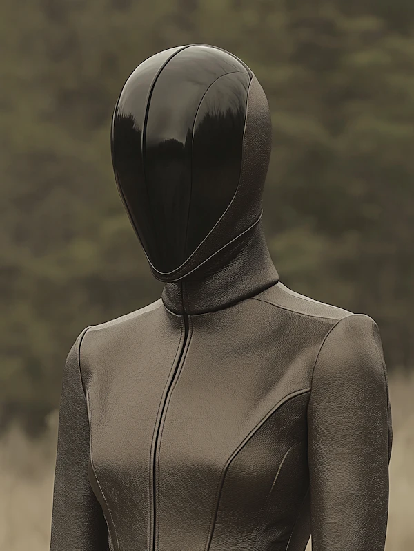 Futuristic Humanoid Figure