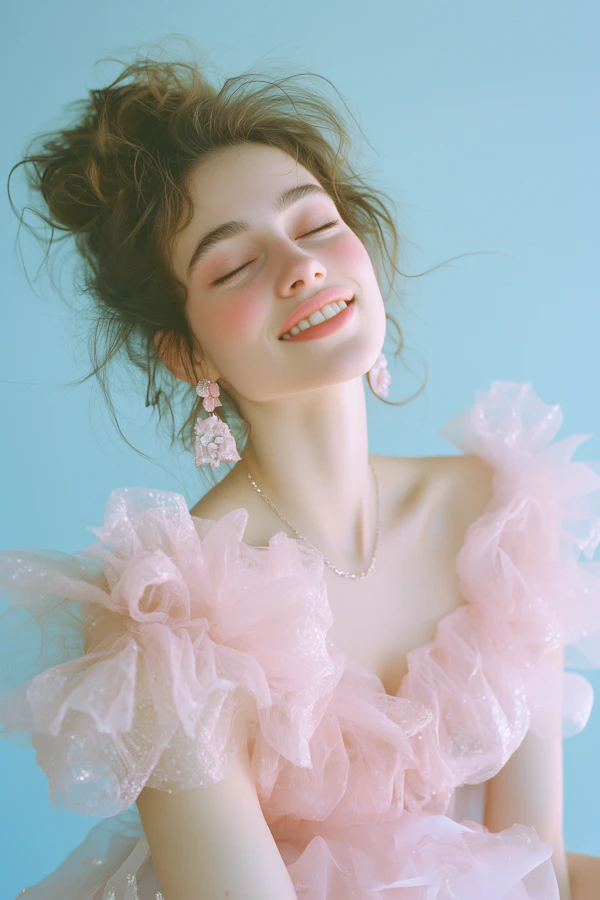 Dreamy Woman Portrait