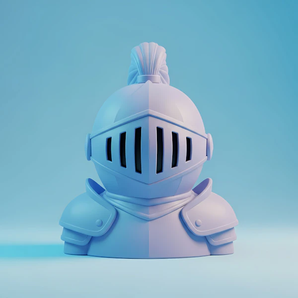 Modern Knight Rendering