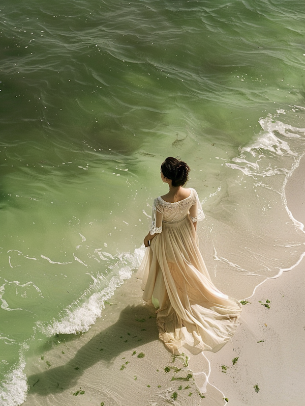 Serene Beach Solitude