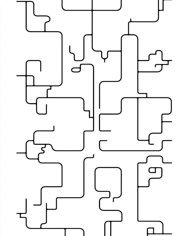 Abstract Maze Design