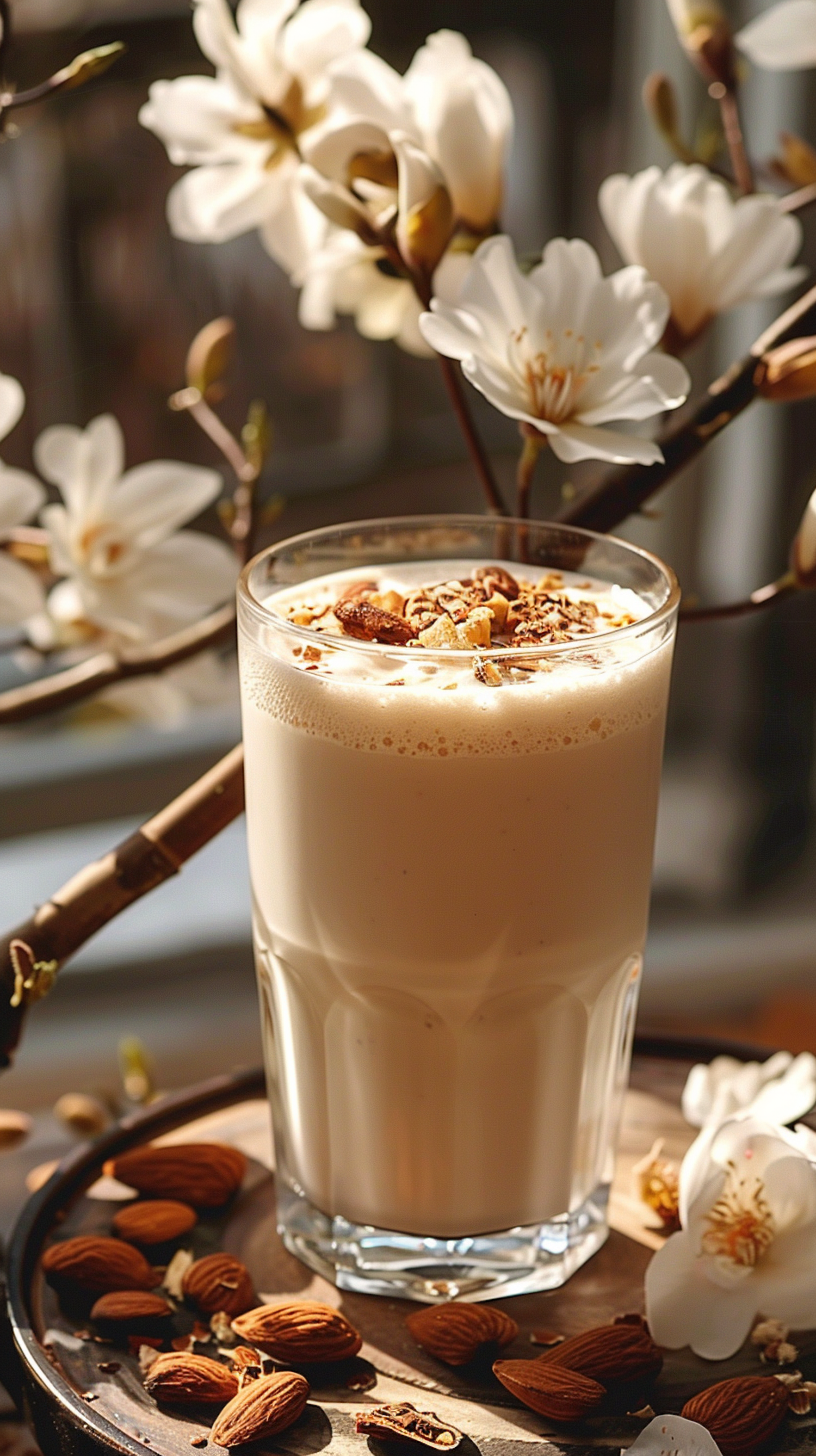 Creamy Beverage with Almonds