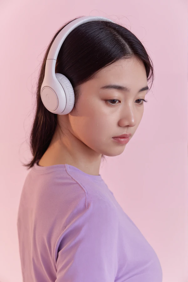 Woman with Headphones