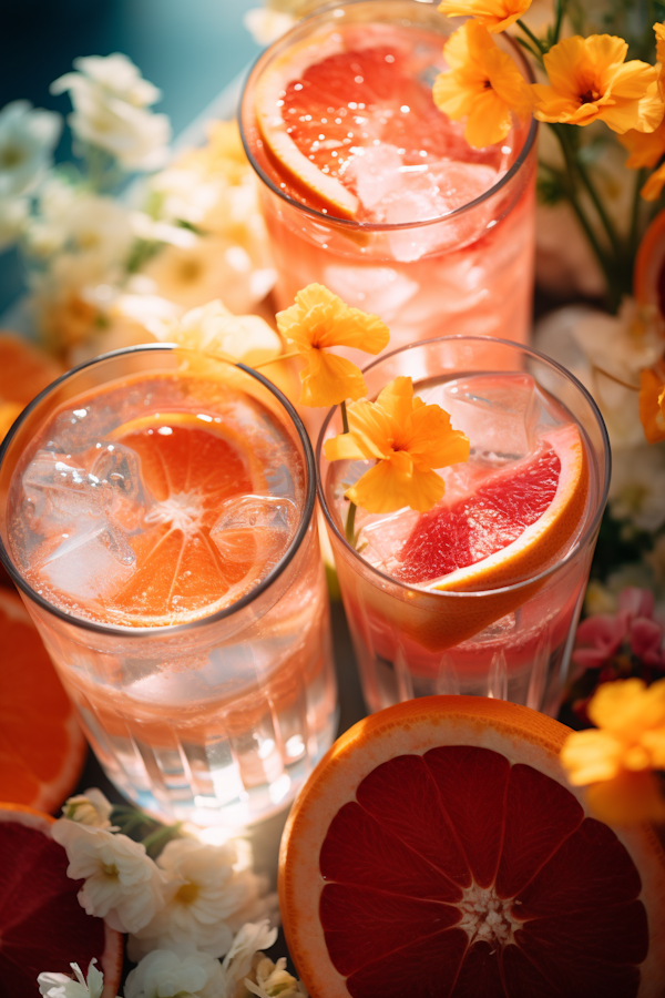 Summery Citrus Fizz Delight