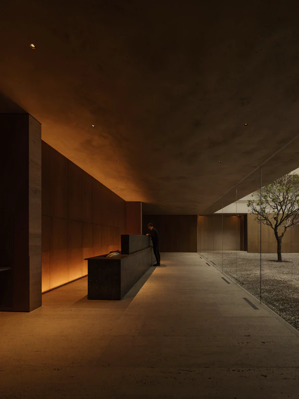 Modern Reception Area