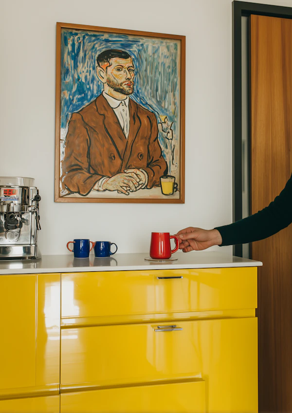 Vibrant Kitchen Scene