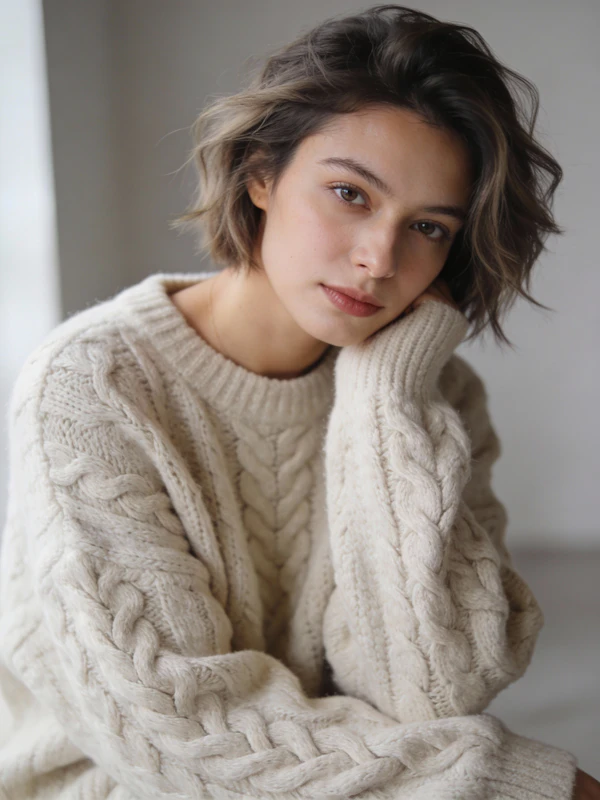 Serene Woman Portrait