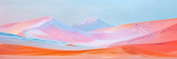 Desert Dunes at Sunrise/Sunset