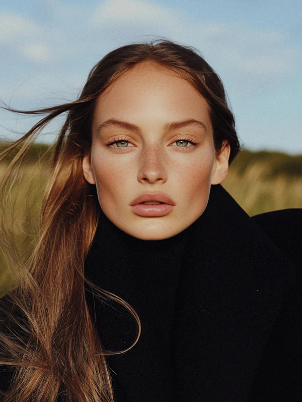 Serene Woman Portrait