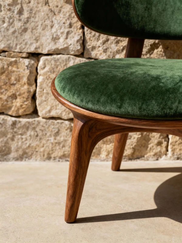 Elegant Velvet Chair